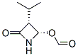 2-Azetidinone,4-(formyloxy)-3-(1-methylethyl)-,cis-(9ci)Structure,184424-12-2Structure 2-Azetidinone,4-(formyloxy)-3-(1-methylethyl)-,cis-(9ci) Structure,184424-12-2Structure