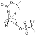 (1R,5S)-3-(三氟甲基磺酰氧基)-8-氮雜雙環(huán)[3.2.1]-2-辛烯-8-羧酸叔丁酯結構式_185099-68-7結構式