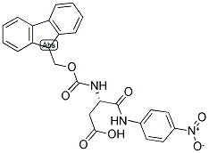 Fmoc-L-Asp-pNA結構式_185547-52-8結構式