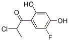 (9ci)-2-氯-1-(5-氟-2,4-二羥基苯基)-1-丙酮結構式_185843-78-1結構式