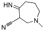 1H-azepine-3-carbonitrile, hexahydro-4-imino-1-methyl-Structure,1859-31-0Structure 1H-azepine-3-carbonitrile, hexahydro-4-imino-1-methyl- Structure,1859-31-0Structure