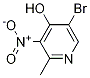 5-Bromo-2-methyl-3-nitro-4-pyridinolStructure,18615-84-4Structure 5-Bromo-2-methyl-3-nitro-4-pyridinol Structure,18615-84-4Structure