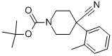 Tert-butyl 4-cyano-4-o-tolylpiperidine-1-carboxylateStructure,186347-28-4Structure Tert-butyl 4-cyano-4-o-tolylpiperidine-1-carboxylate Structure,186347-28-4Structure