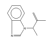 1H-benzimidazole,1-(1,2-dimethyl-2-propenyl)-(9ci)Structure,186527-71-9Structure 1H-benzimidazole,1-(1,2-dimethyl-2-propenyl)-(9ci) Structure,186527-71-9Structure