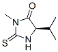 4-Imidazolidinone,3-methyl-5-(1-methylethyl)-2-thioxo-,(r)-(9ci)Structure,188023-94-1Structure 4-Imidazolidinone,3-methyl-5-(1-methylethyl)-2-thioxo-,(r)-(9ci) Structure,188023-94-1Structure