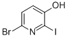 3-Pyridinol, 6-bromo-2-iodo-Structure,188057-35-4Structure 3-Pyridinol, 6-bromo-2-iodo- Structure,188057-35-4Structure