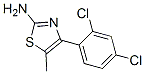 4-(2,4-Dichloro-phenyl)-5-methyl-thiazol-2-ylamineStructure,188120-61-8Structure 4-(2,4-Dichloro-phenyl)-5-methyl-thiazol-2-ylamine Structure,188120-61-8Structure