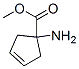 3-Cyclopentene-1-carboxylicacid,1-amino-,methylester(9ci)Structure,188177-97-1Structure 3-Cyclopentene-1-carboxylicacid,1-amino-,methylester(9ci) Structure,188177-97-1Structure