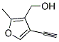 (9ci)-4-乙炔-2-甲基-3-呋喃甲醇結(jié)構(gòu)式_188409-06-5結(jié)構(gòu)式