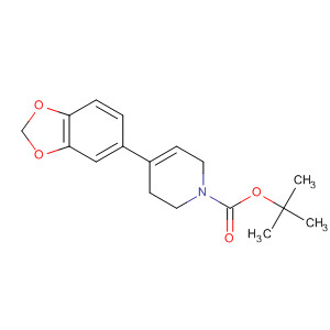 4-(苯并[d][1,3]二氧代l-5-基)-5,6-二氫吡啶-1(2H)-羧酸叔丁酯結(jié)構(gòu)式_188862-20-6結(jié)構(gòu)式