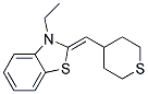 (9ci)-3-乙基-2,3-二氫-2-[(四氫-2H-硫代吡喃-4-基)亞甲基]-苯并噻唑結(jié)構(gòu)式_189945-34-4結(jié)構(gòu)式