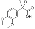 (3,4-Dimethoxyphenyl)acetic-2,2-d2 acidStructure,19031-58-4Structure (3,4-Dimethoxyphenyl)acetic-2,2-d2 acid Structure,19031-58-4Structure