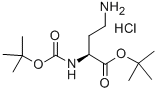 (S)-2-tert-butoxycarbonylamino-4-aminobutyric acid tert-butyl ester Structure,190447-69-9Structure