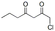 2,4-Heptanedione, 1-chloro-Structure,190714-69-3Structure 2,4-Heptanedione, 1-chloro- Structure,190714-69-3Structure