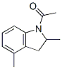 1H-indole, 1-acetyl-2,3-dihydro-2,4-dimethyl- (9ci) Structure,190908-11-3Structure