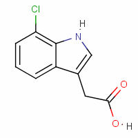 1H-indole-3-aceticacid,7-chloro-(9ci)Structure,1912-41-0Structure 1H-indole-3-aceticacid,7-chloro-(9ci) Structure,1912-41-0Structure