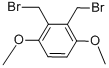 2,3-Bis-bromomethyl-1,4-dimethoxy-benzeneStructure,19164-83-1Structure 2,3-Bis-bromomethyl-1,4-dimethoxy-benzene Structure,19164-83-1Structure