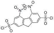 4,5-Dinitro-9H-fluorene-2,7-disulfonyl dichlorideStructure,192208-57-4Structure 4,5-Dinitro-9H-fluorene-2,7-disulfonyl dichloride Structure,192208-57-4Structure