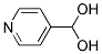 Methanediol, 4-pyridinyl-(9ci)Structure,19322-72-6Structure Methanediol, 4-pyridinyl-(9ci) Structure,19322-72-6Structure