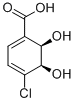 (2R,3r)-1-carboxy-4-chloro-2,3-dihydroxycyclohexa-4,6-dieneStructure,193338-31-7Structure (2R,3r)-1-carboxy-4-chloro-2,3-dihydroxycyclohexa-4,6-diene Structure,193338-31-7Structure