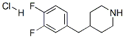 4-(3,4-Difluoro-benzyl)-piperidine hydrochlorideStructure,193357-75-4Structure 4-(3,4-Difluoro-benzyl)-piperidine hydrochloride Structure,193357-75-4Structure