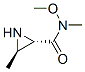 2-Aziridinecarboxamide,n-methoxy-n,3-dimethyl-,trans-(9ci)Structure,193634-88-7Structure 2-Aziridinecarboxamide,n-methoxy-n,3-dimethyl-,trans-(9ci) Structure,193634-88-7Structure