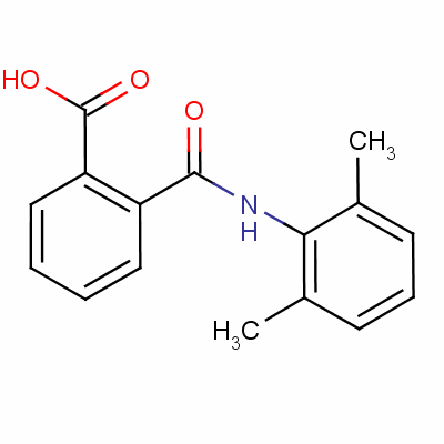 Benzoic acid,2-[[(2,6-dimethylphenyl)amino]carbonyl]- Structure,19368-18-4Structure