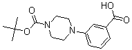 3-[4-(Tertbutoxycarbonyl)piperazin-1-yl]benzoic acid Structure,193818-13-2Structure