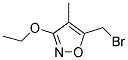 Isoxazole, 5-(bromomethyl)-3-ethoxy-4-methyl-(9ci)Structure,194286-80-1Structure Isoxazole, 5-(bromomethyl)-3-ethoxy-4-methyl-(9ci) Structure,194286-80-1Structure