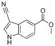 Methyl 3-cyano-1h-indole-5-carboxylateStructure,194490-33-0Structure Methyl 3-cyano-1h-indole-5-carboxylate Structure,194490-33-0Structure