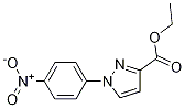Ethyl 1-(4-nitrophenyl)-1h-pyrazole-3-carboxylateStructure,19532-38-8Structure Ethyl 1-(4-nitrophenyl)-1h-pyrazole-3-carboxylate Structure,19532-38-8Structure