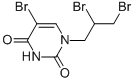 5-Bromo-1-(2,3-dibromopropyl)pyrimidine-2,4(1h,3h)-dioneStructure,195508-05-5Structure 5-Bromo-1-(2,3-dibromopropyl)pyrimidine-2,4(1h,3h)-dione Structure,195508-05-5Structure