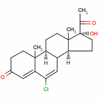 ChlormadinoneStructure,1961-77-9Structure Chlormadinone Structure,1961-77-9Structure