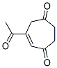 5-Cycloheptene-1,4-dione, 6-acetyl-(9ci)Structure,196493-35-3Structure 5-Cycloheptene-1,4-dione, 6-acetyl-(9ci) Structure,196493-35-3Structure