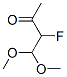 2-Butanone, 3-fluoro-4,4-dimethoxy-Structure,198422-35-4Structure 2-Butanone, 3-fluoro-4,4-dimethoxy- Structure,198422-35-4Structure