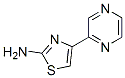 2-Thiazolamine, 4-(2-pyrazinyl)-Structure,19847-11-1Structure 2-Thiazolamine, 4-(2-pyrazinyl)- Structure,19847-11-1Structure