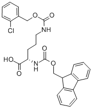 Fmoc-orn(2-cl-z)-oh結構式_198561-86-3結構式