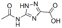 1H-1,2,4-Triazole-3-carboxylic acid, 5-(acetylamino)Structure,199291-95-7Structure 1H-1,2,4-Triazole-3-carboxylic acid, 5-(acetylamino) Structure,199291-95-7Structure