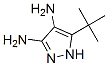 1H-pyrazole-3,4-diamine, 5-(1,1-dimethylethyl)-Structure,199341-01-0Structure 1H-pyrazole-3,4-diamine, 5-(1,1-dimethylethyl)- Structure,199341-01-0Structure