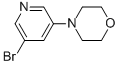 Morpholine, 4-(5-bromo-3-pyridinyl)-Structure,200064-13-7Structure Morpholine, 4-(5-bromo-3-pyridinyl)- Structure,200064-13-7Structure