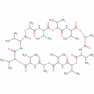 ValinomycinStructure,2001-95-8Structure Valinomycin Structure,2001-95-8Structure