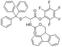 Fmoc-D-Cys(Trt)-OPfp結(jié)構(gòu)式_200395-72-8結(jié)構(gòu)式
