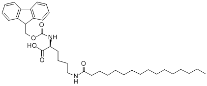 Fmoc-lys(palmitoyl)-oh Structure,201004-46-8Structure