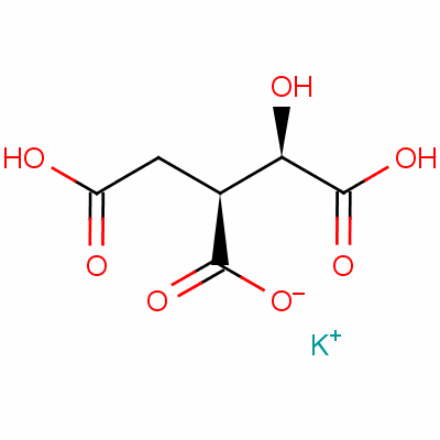 (1R,2s)-1-hydroxy-1,2,3-propanetricarboxylic acid monopotassium saltStructure,20226-99-7Structure (1R,2s)-1-hydroxy-1,2,3-propanetricarboxylic acid monopotassium salt Structure,20226-99-7Structure