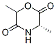 2,5-Morpholinedione,3,6-dimethyl-,(3s)-(9ci)Structure,202923-63-5Structure 2,5-Morpholinedione,3,6-dimethyl-,(3s)-(9ci) Structure,202923-63-5Structure