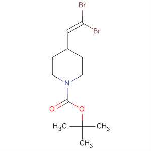 Tert-butyl 4-(2,2-dibromovinyl)piperidine-1-carboxylateStructure,203664-61-3Structure Tert-butyl 4-(2,2-dibromovinyl)piperidine-1-carboxylate Structure,203664-61-3Structure