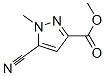 1H-pyrazole-3-carboxylicacid,5-cyano-1-methyl-,methylester(9ci)Structure,203792-51-2Structure 1H-pyrazole-3-carboxylicacid,5-cyano-1-methyl-,methylester(9ci) Structure,203792-51-2Structure