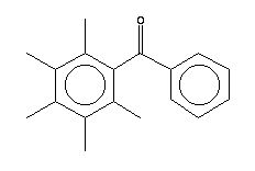 2,3,4,5,6-PentamethylbenzophenoneStructure,20386-33-8Structure 2,3,4,5,6-Pentamethylbenzophenone Structure,20386-33-8Structure