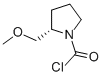 1-Pyrrolidinecarbonyl chloride, 2-(methoxymethyl)-, (2s)-(9ci)Structure,204580-51-8Structure 1-Pyrrolidinecarbonyl chloride, 2-(methoxymethyl)-, (2s)-(9ci) Structure,204580-51-8Structure