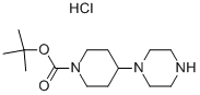 1-(1-Boc-piperidin-4-yl)-piperazinehydrochlorideStructure,205059-39-8Structure 1-(1-Boc-piperidin-4-yl)-piperazinehydrochloride Structure,205059-39-8Structure